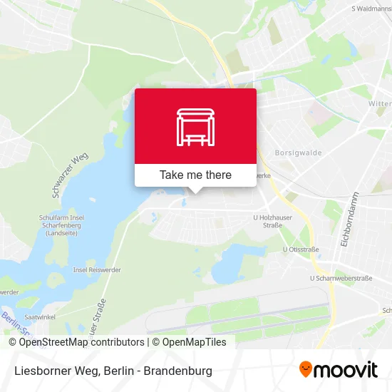 Liesborner Weg map
