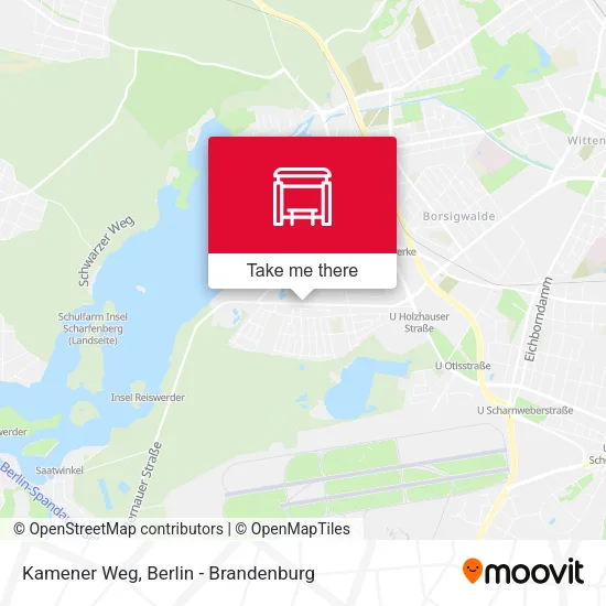 Карта Kamener Weg
