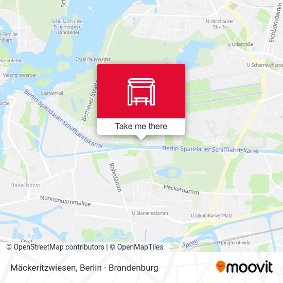 Mäckeritzwiesen map