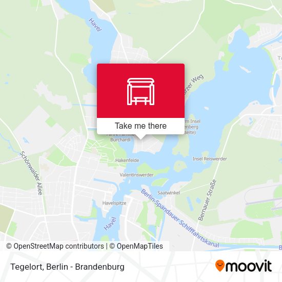 Карта Tegelort
