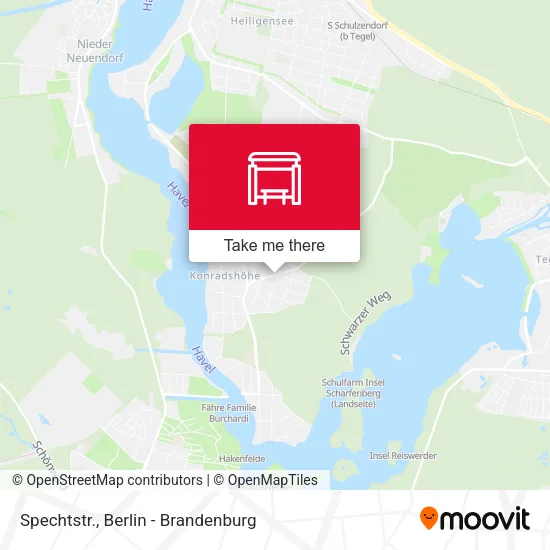 Карта Spechtstr.