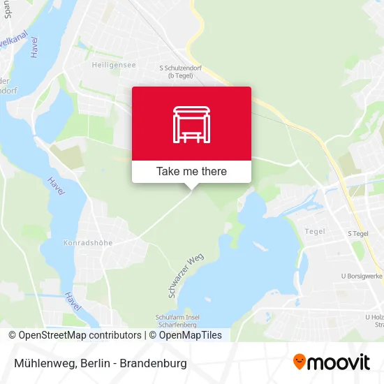 Карта Mühlenweg