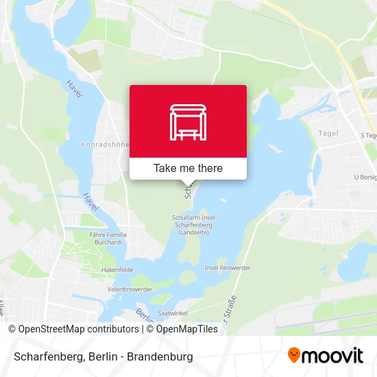 Карта Scharfenberg