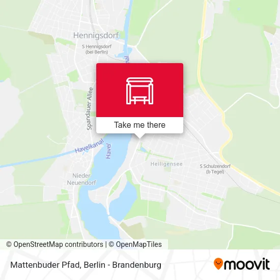 Карта Mattenbuder Pfad