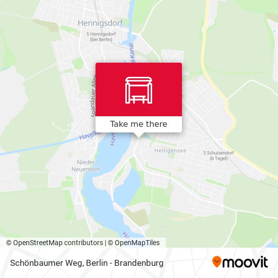 Schönbaumer Weg map