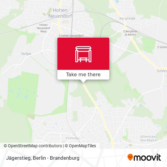 Jägerstieg map