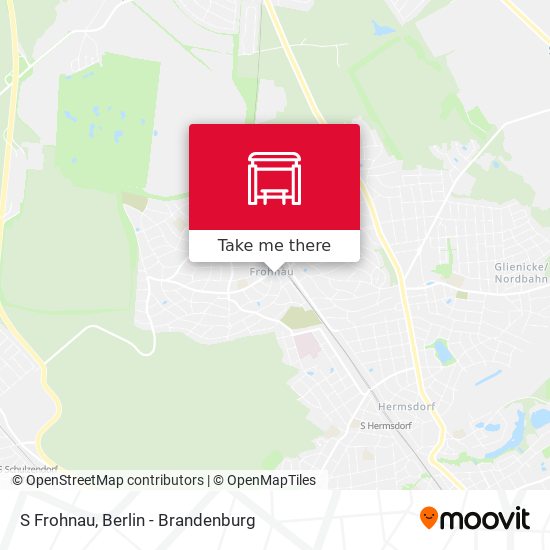 S Frohnau map