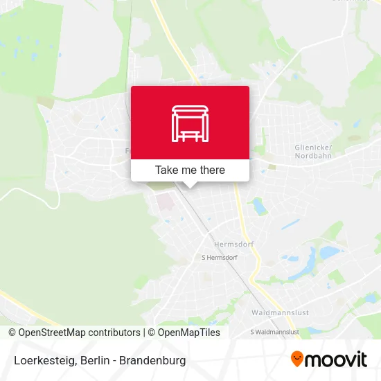 Карта Loerkesteig