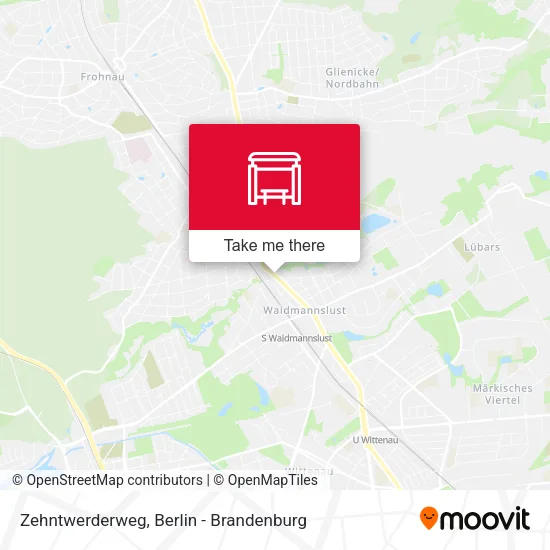 Карта Zehntwerderweg