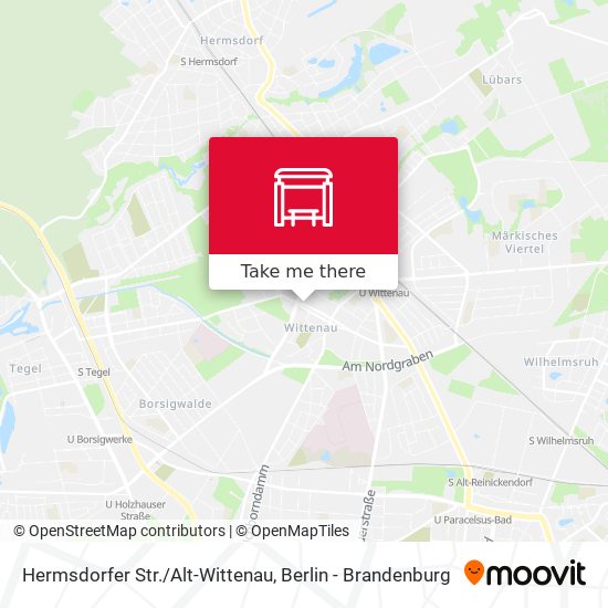 Карта Hermsdorfer Str./Alt-Wittenau