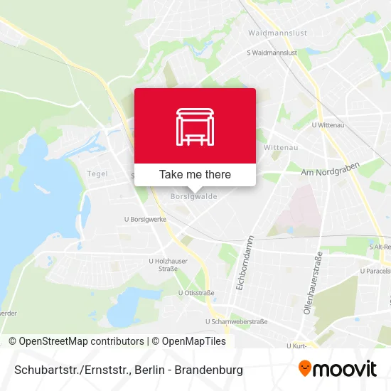 Карта Schubartstr./Ernststr.
