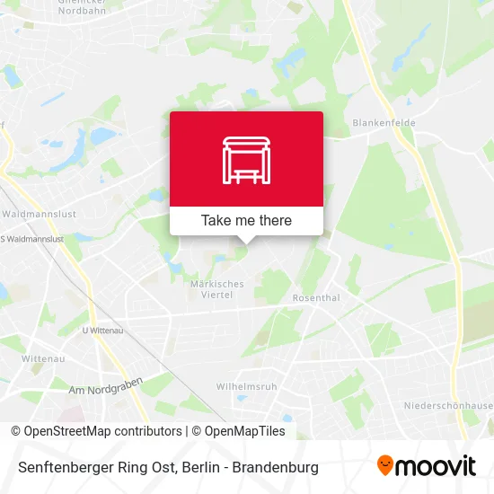 Карта Senftenberger Ring Ost