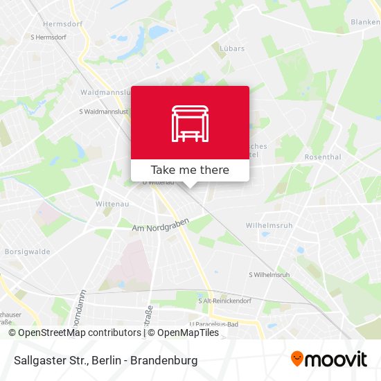 Sallgaster Str. map