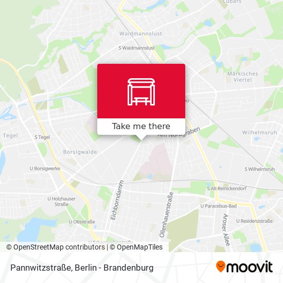 Pannwitzstraße map