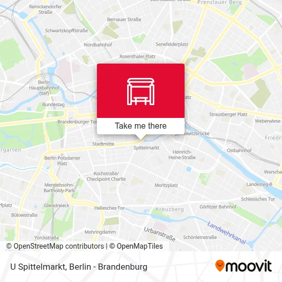 U Spittelmarkt map
