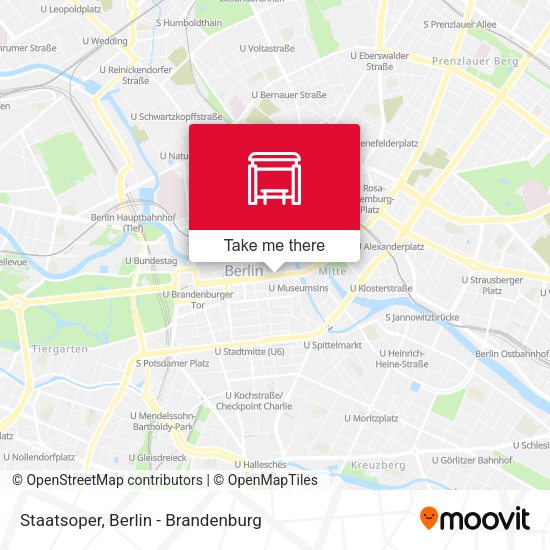 Карта Staatsoper