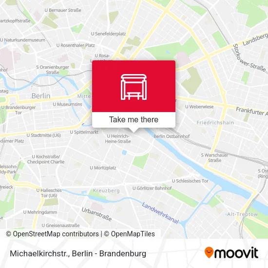 Карта Michaelkirchstr.