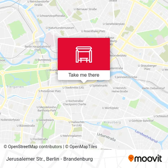 Карта Jerusalemer Str.