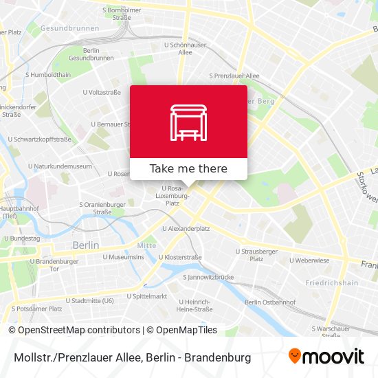 Mollstr./Prenzlauer Allee map