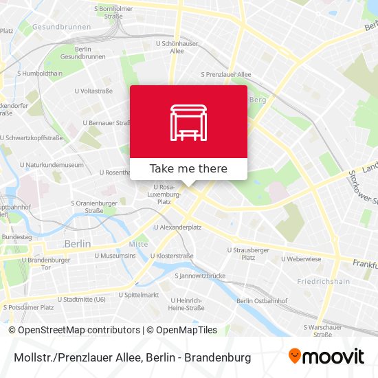 Mollstr./Prenzlauer Allee map