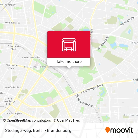 Stedingerweg map