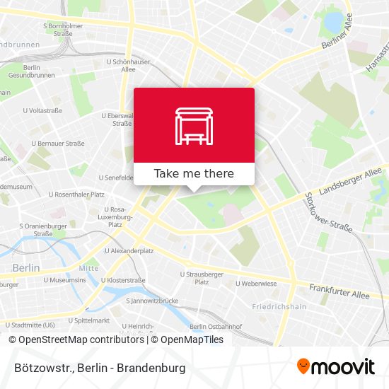 Bötzowstr. map