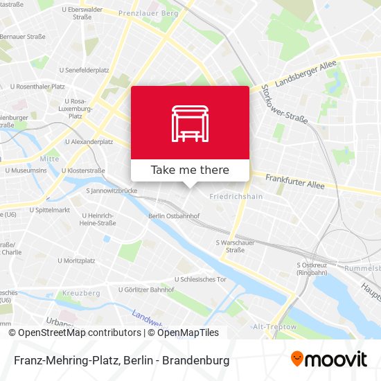 Franz-Mehring-Platz map