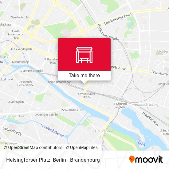 Карта Helsingforser Platz