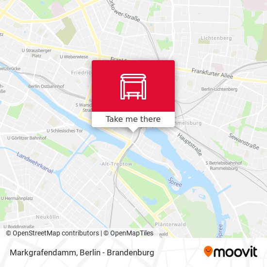 Markgrafendamm map