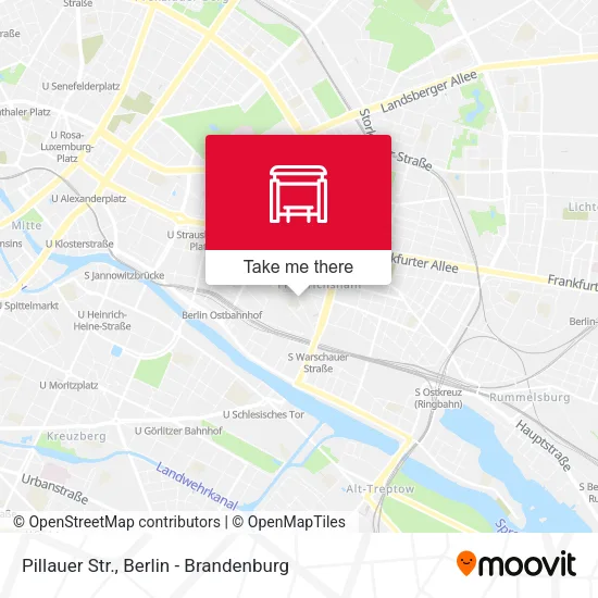 Pillauer Str. map