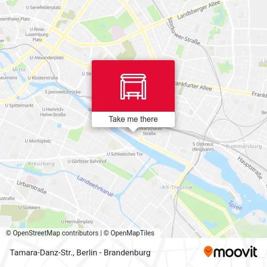 Карта Tamara-Danz-Str.