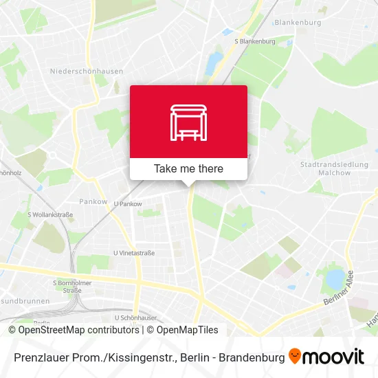 Prenzlauer Prom./Kissingenstr. map