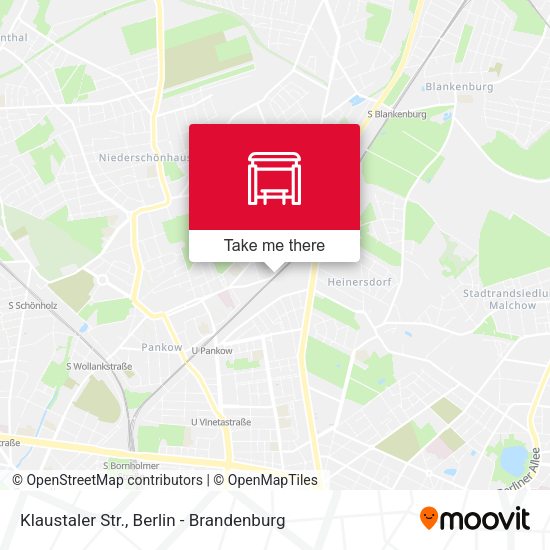 Карта Klaustaler Str.