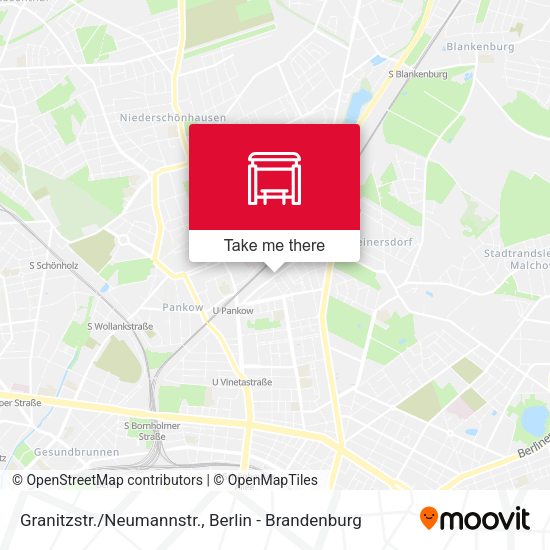 Карта Granitzstr./Neumannstr.