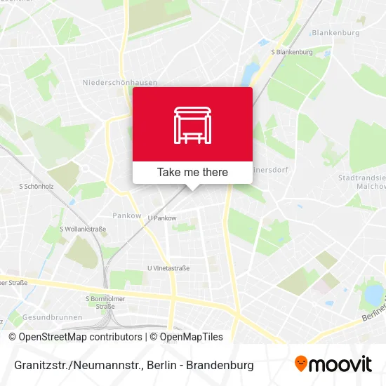 Карта Granitzstr./Neumannstr.