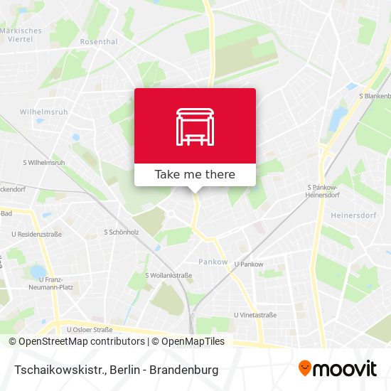 Tschaikowskistr. map