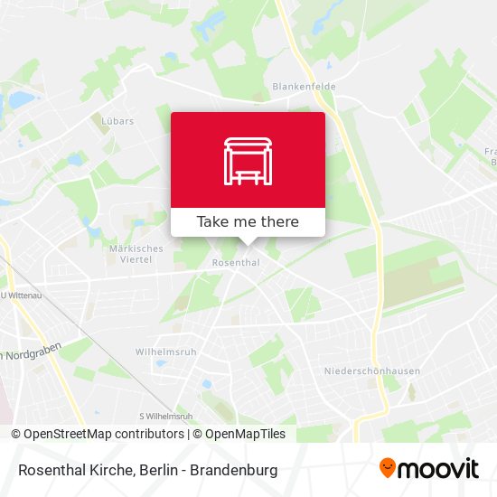 Rosenthal Kirche map