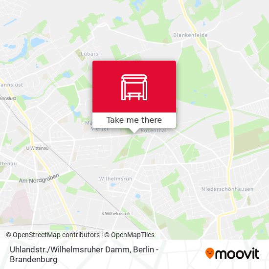 Uhlandstr./Wilhelmsruher Damm map