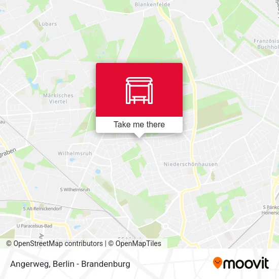 Карта Angerweg