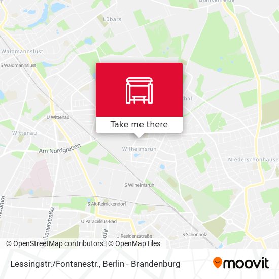 Lessingstr./Fontanestr. map