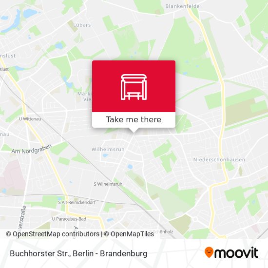 Buchhorster Str. map