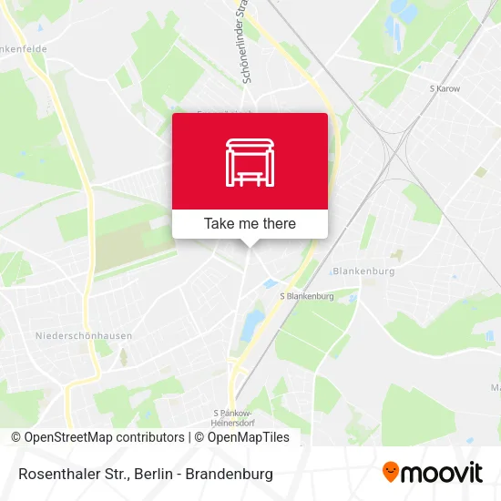 Карта Rosenthaler Str.