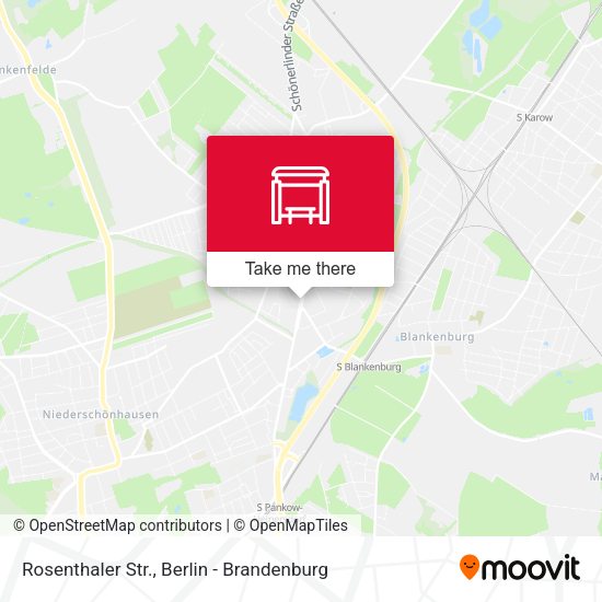 Карта Rosenthaler Str.