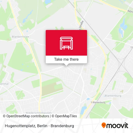 Карта Hugenottenplatz