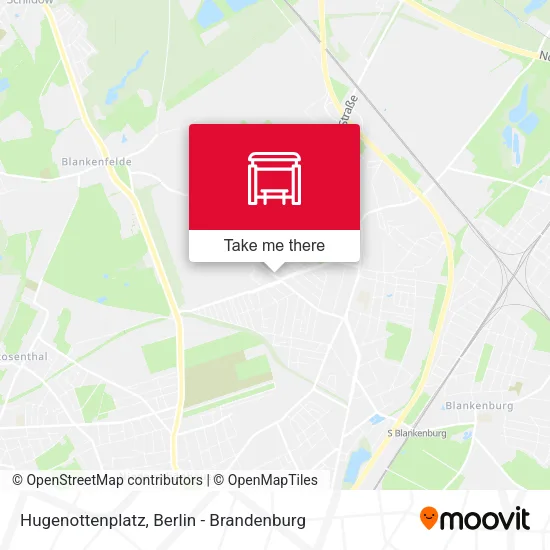 Карта Hugenottenplatz