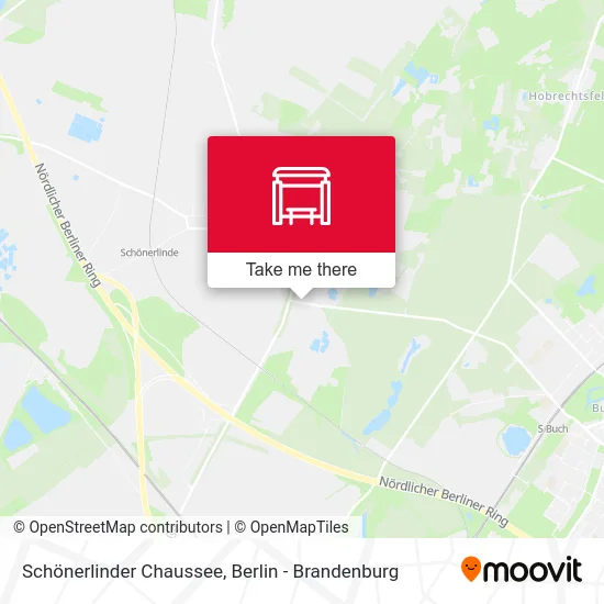 Schönerlinder Chaussee map