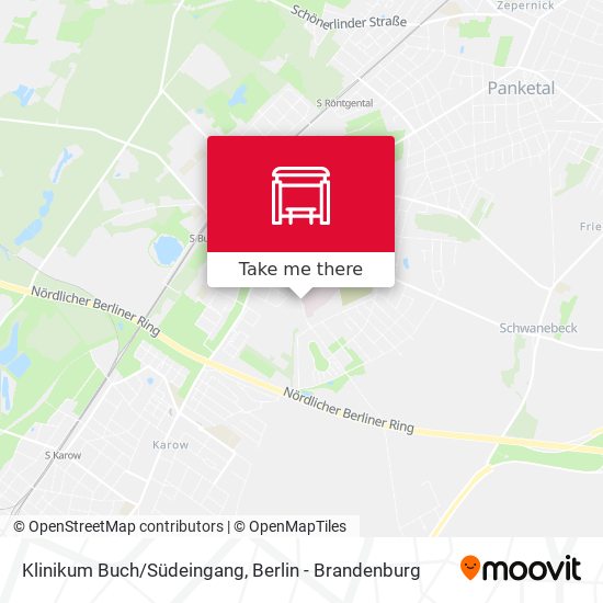 Klinikum Buch/Südeingang map