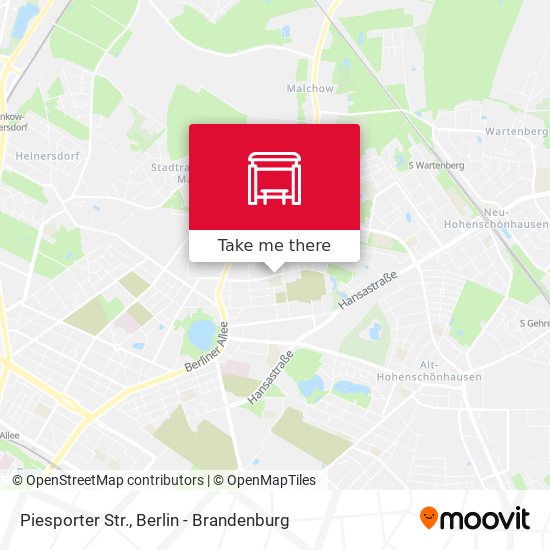 Piesporter Str. map