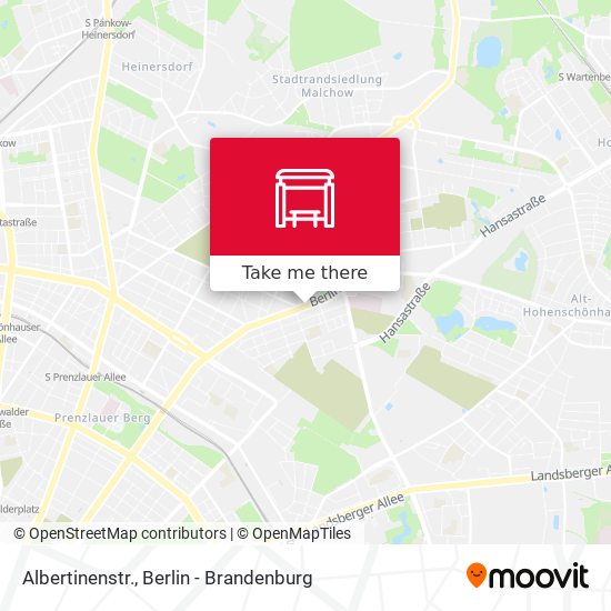 Albertinenstr. map