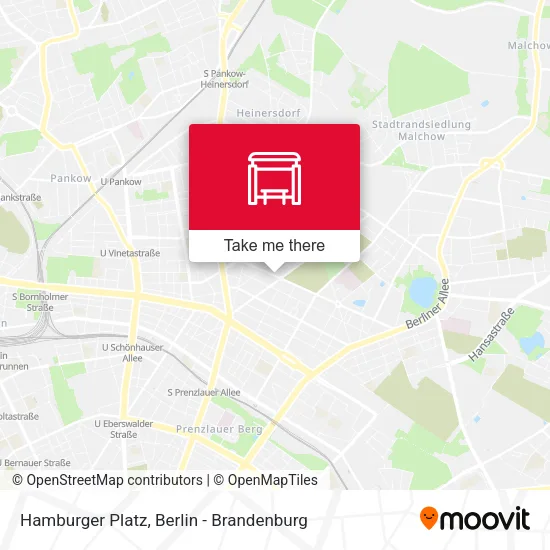 Карта Hamburger Platz